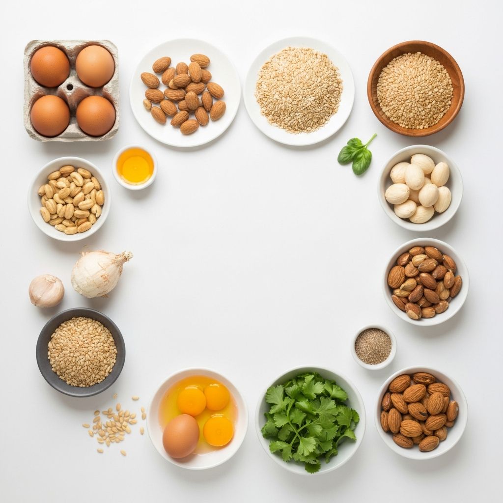 Daily nutrition ingredients variety